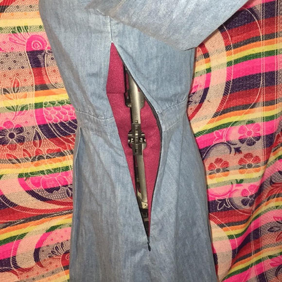 NWT & Other Stories Chambray/Denim Fit & Flare - Picture 8 of 8